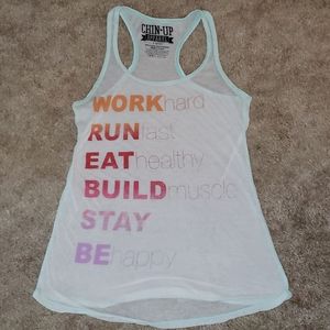 Workout tank top